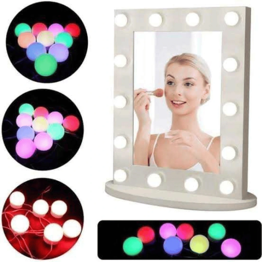 LED Bulb Mirror Lights Vanity Mirror Lamp Kit