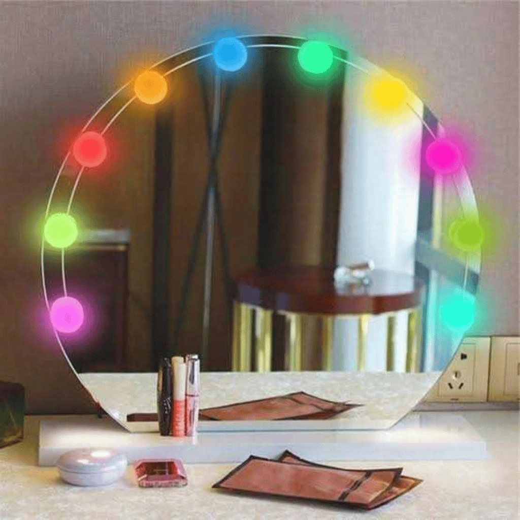 LED Bulb Mirror Lights Vanity Mirror Lamp Kit