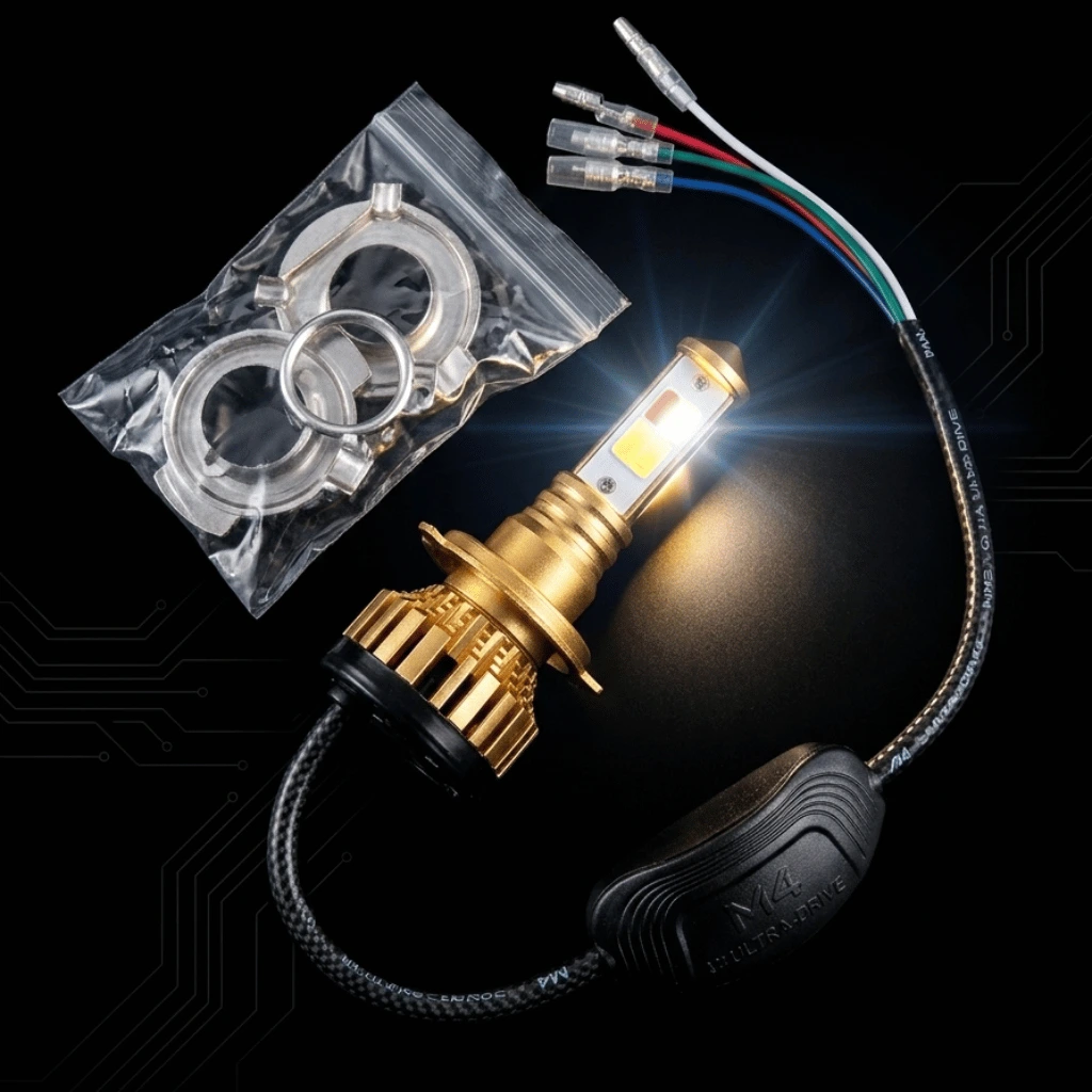 M4 LED Headlight Bulb for Bikes