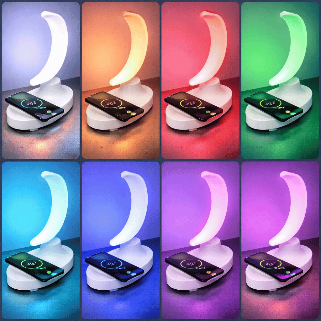 LED Music Atmosphere Touch Wireless Lamp with Blutooth Speaker