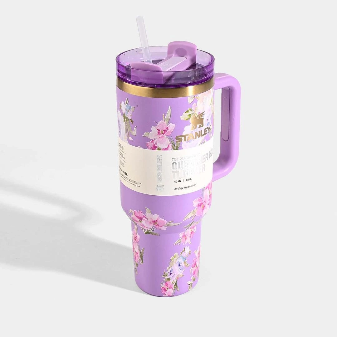 1200ml Stainless Steel Stanley Tumbler | Premium Vacuum Insulated Travel Mug (Random Color)