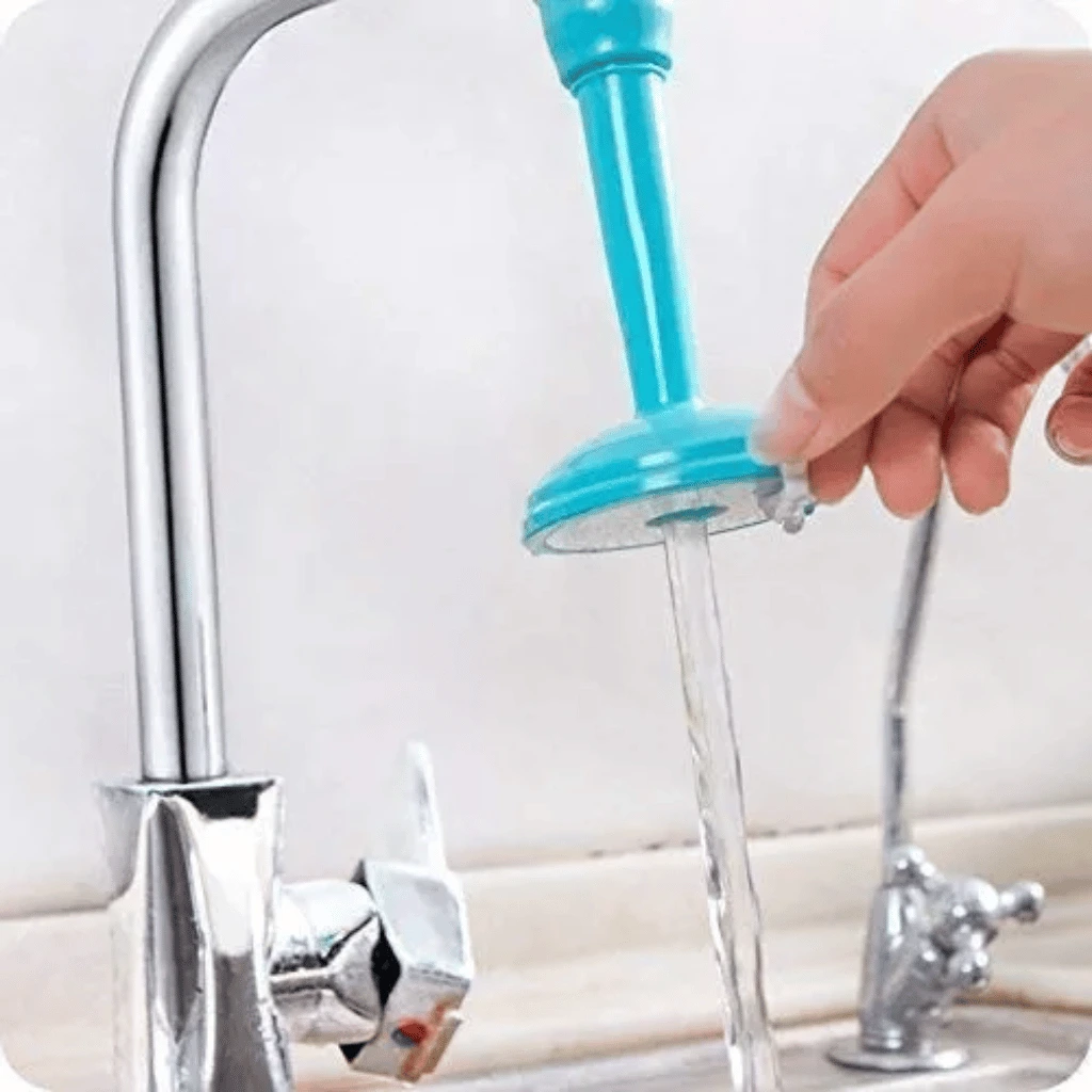 2 in 1 Silicone Kitchen Pressure Shower Foam Splash