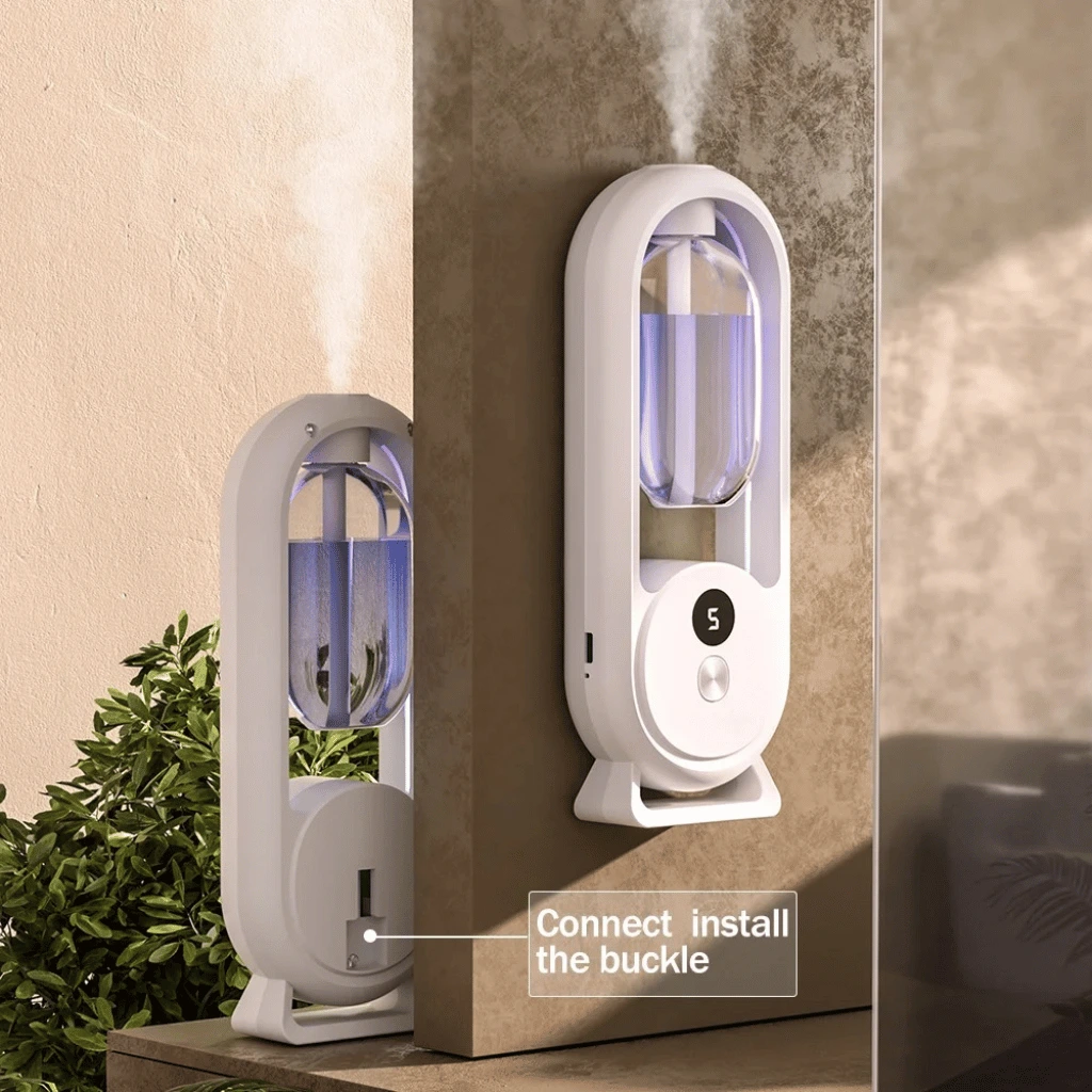 5-Mode Rechargeable Aromatic Diffuse Oil Air Freshener for Bedroom (50ml)
