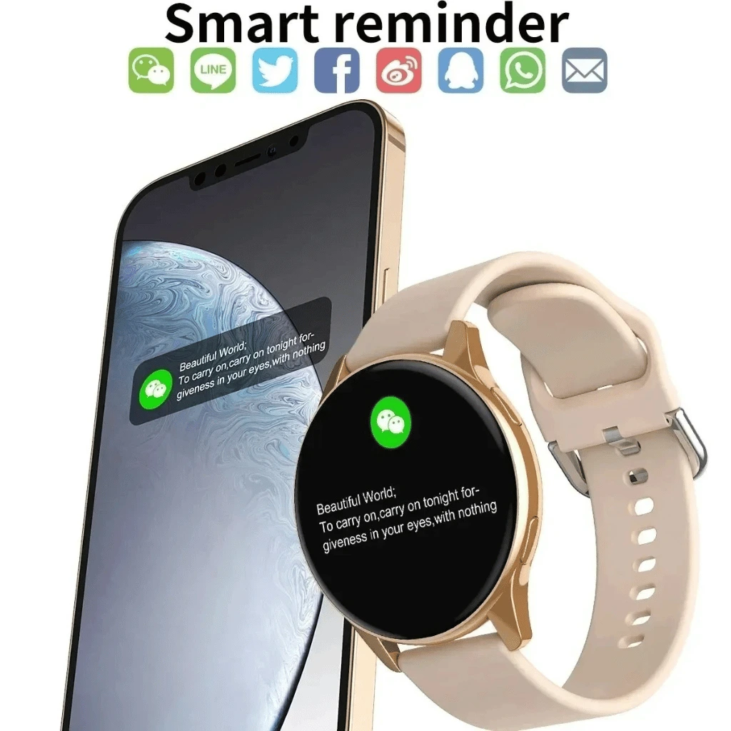 Active 2 Smart Watch 1.3-Inch Full Touch Screen 20mm Silica Gel Strap