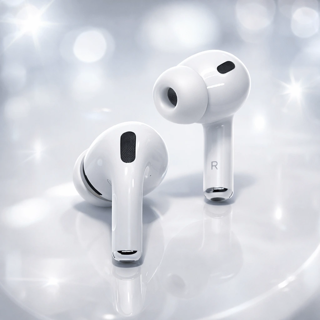 AirPod Pro 3 White Wireless Earbuds With Silicone Ear Tips Retail Box