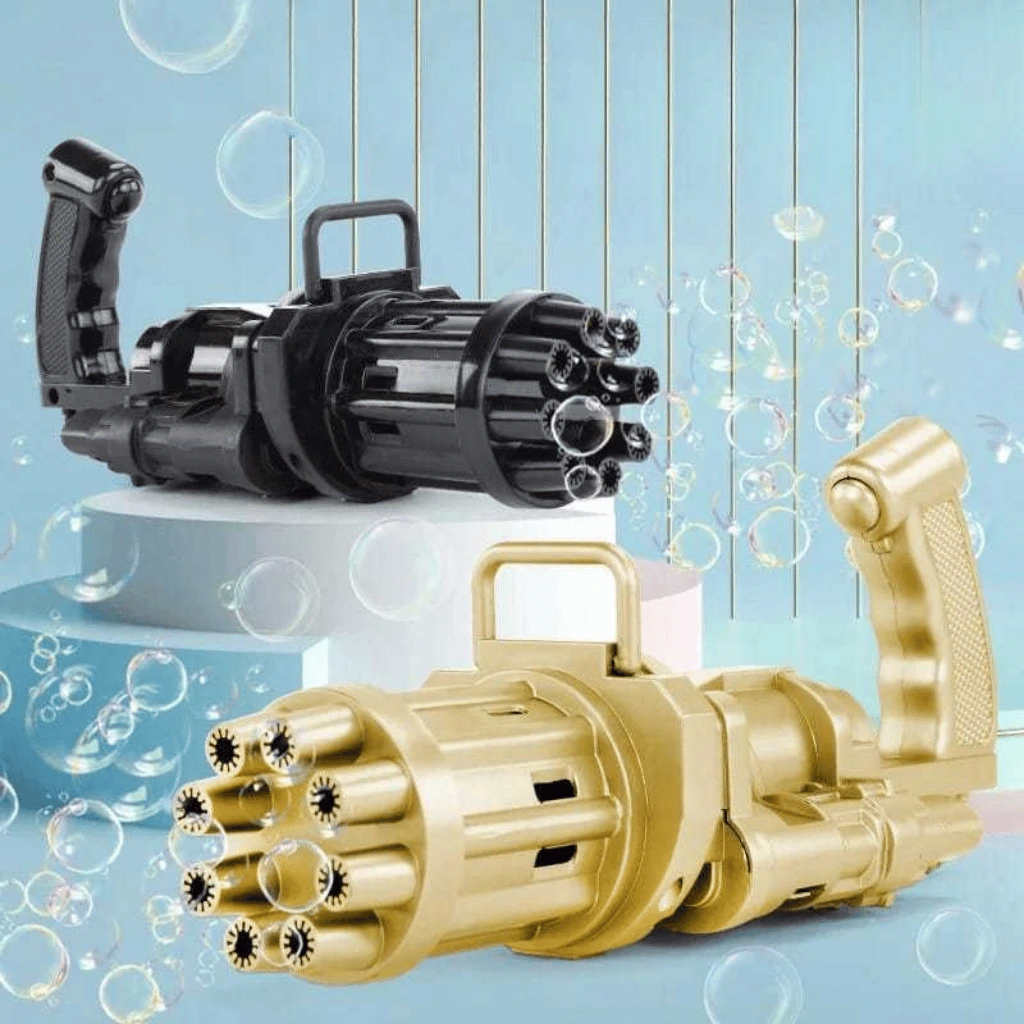 Automatic Bubble Gun Machine – Fun Outdoor Toy for Kids (Random Color)