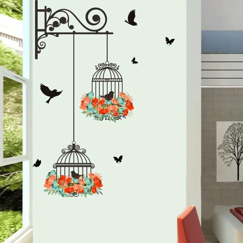 Creative Home Decor Living Room Decals Wallpaper Bedroom Nursery Window Decor