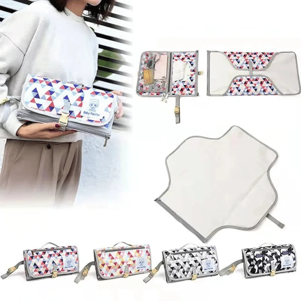 Diaper Pouch (Waterproof), Baby Product Stroller Bag, Mother's Bag Baby Shower Gift (Random Color)