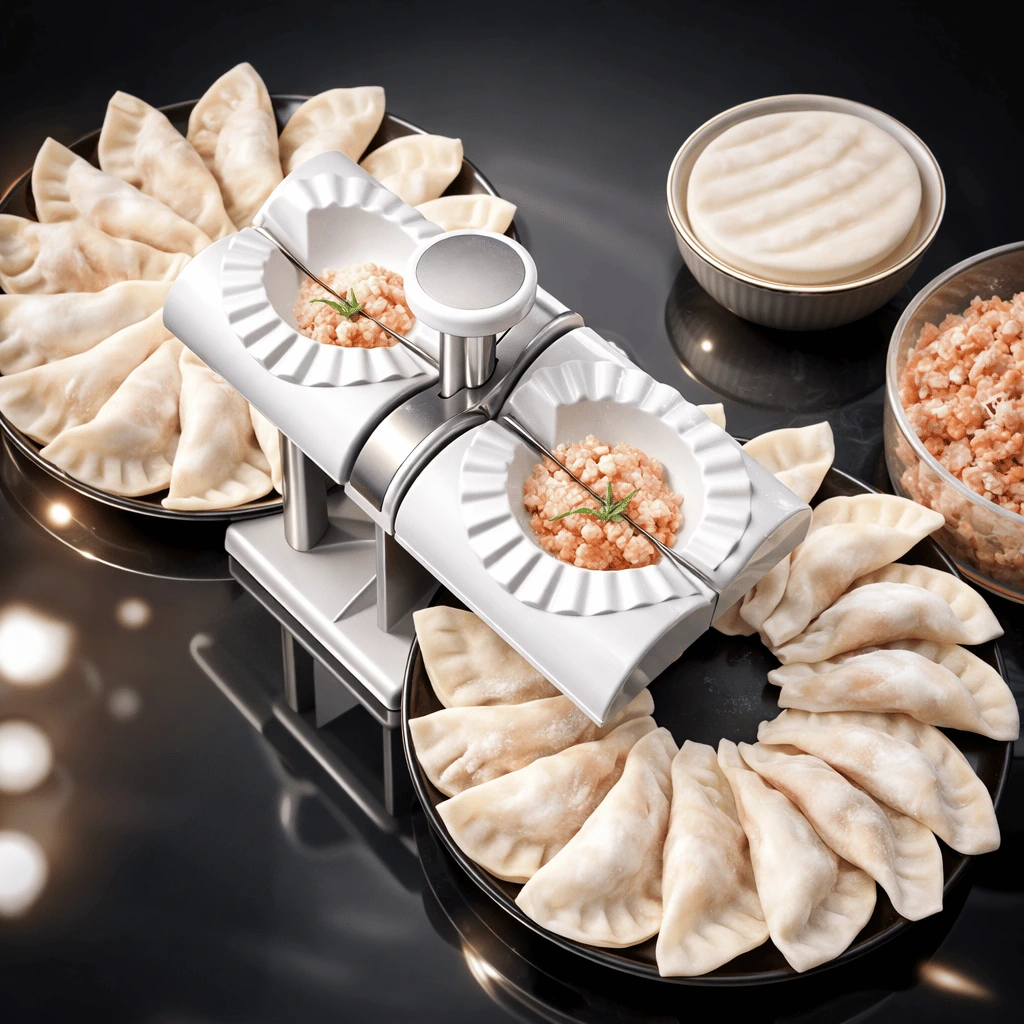 Double Head Dumpling Maker Stand