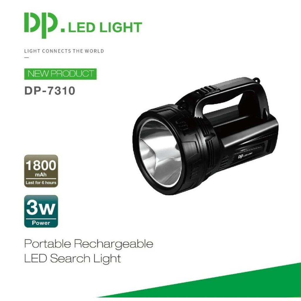 DP 7310 Portable LED Search Light Torch DP Led Light