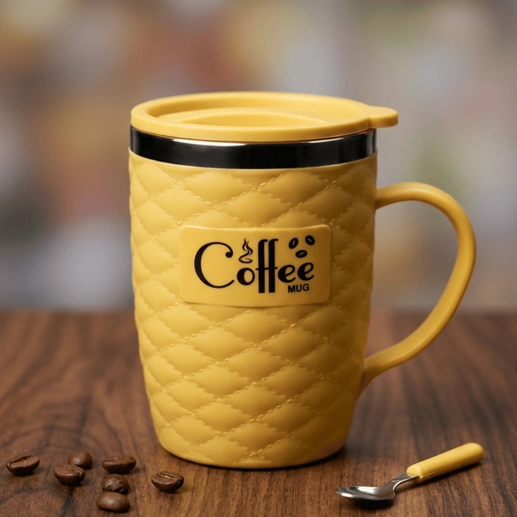 Eco Sip Stainless Steel Coffee Mug 400ml