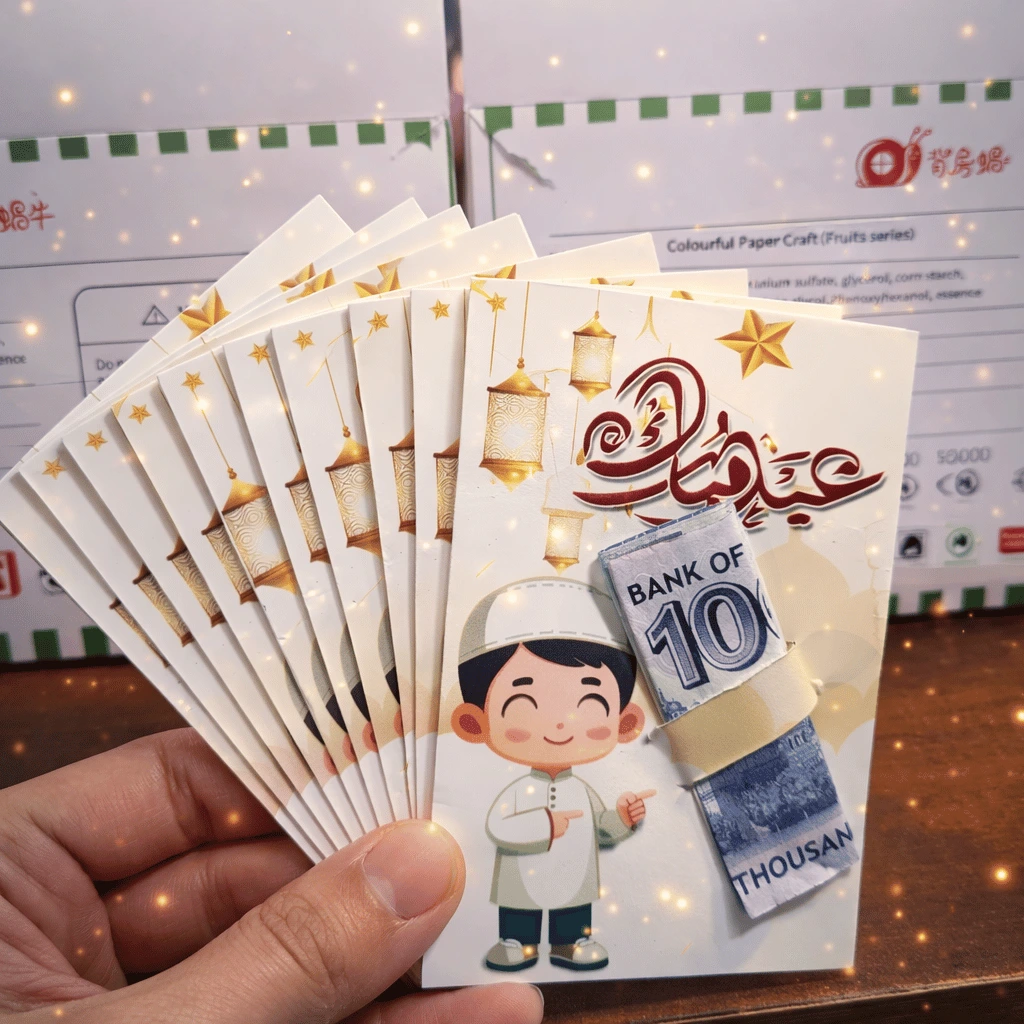 Eidi Cards – Pack of 10 (Random Designs)