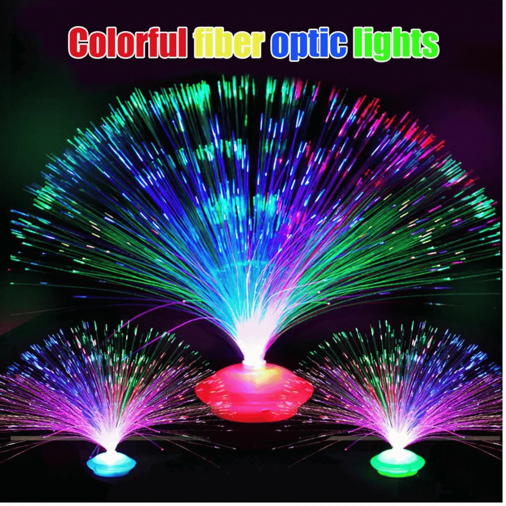 Fiber Optic Lamp Gypsophila Toys Home Desktop Vase Decoration Bar
