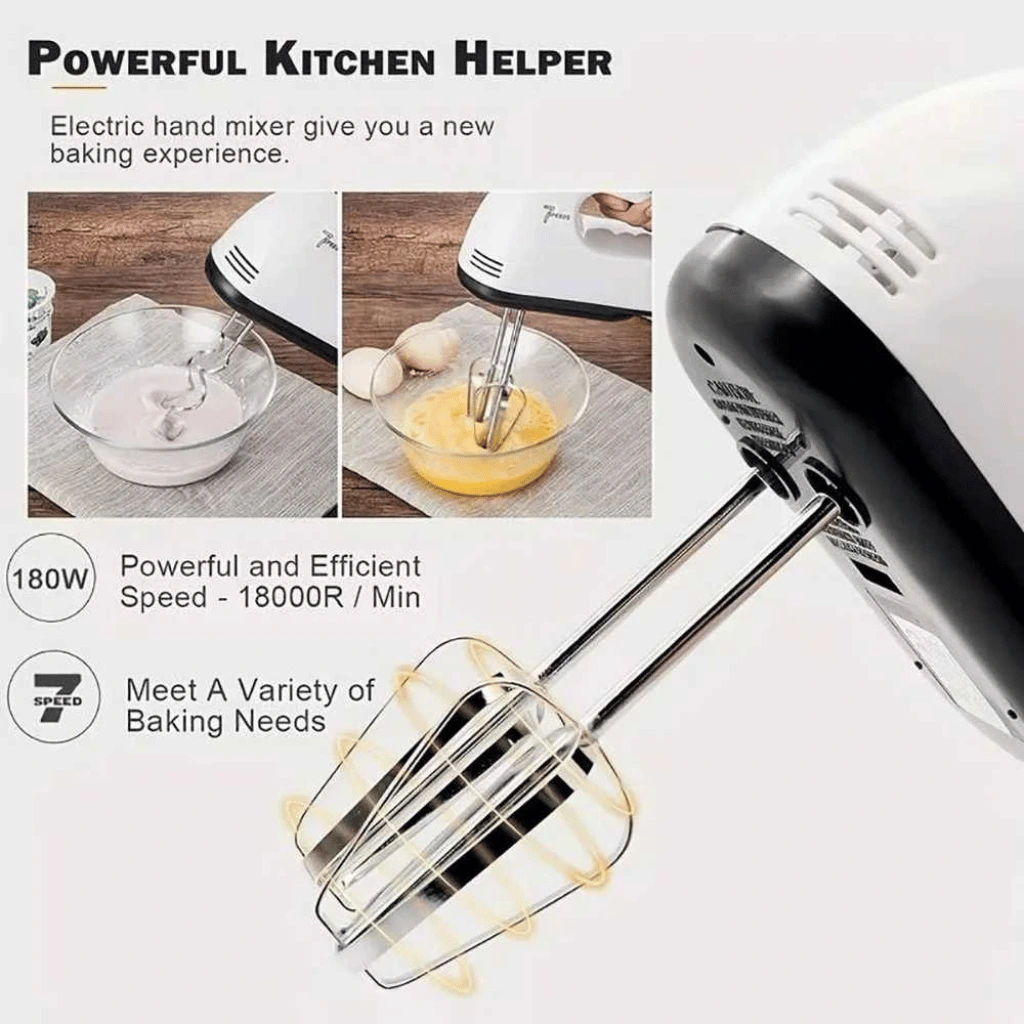 Handheld Electric Egg Beater Mini Automatic Mixer for Egg