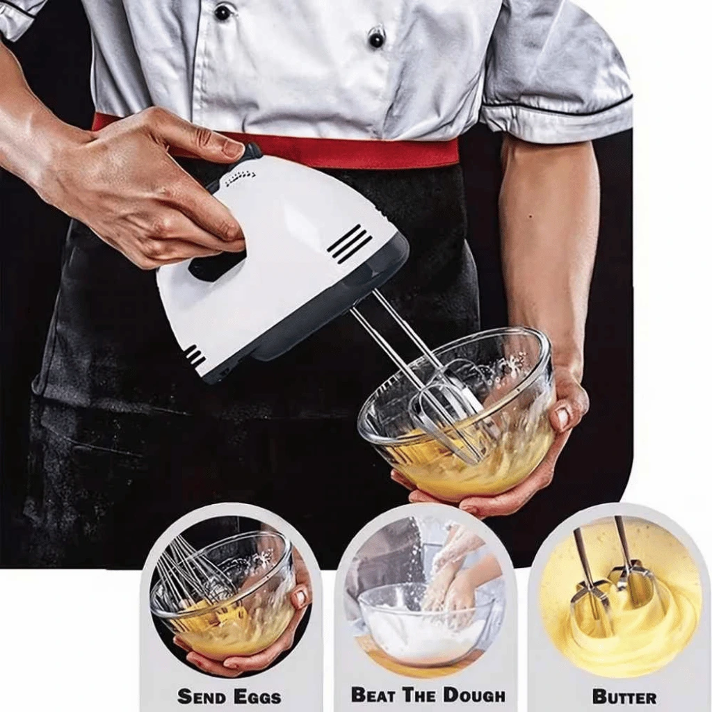 Handheld Electric Egg Beater Mini Automatic Mixer for Egg