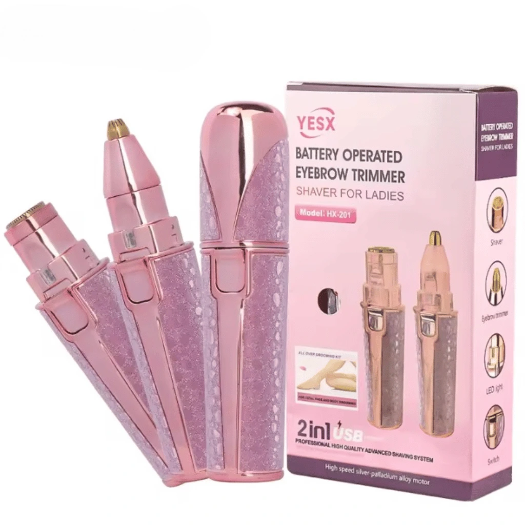 HX-201 YESX 2 in-1 Eyebrow Trimmer & Facial Hair Shaver