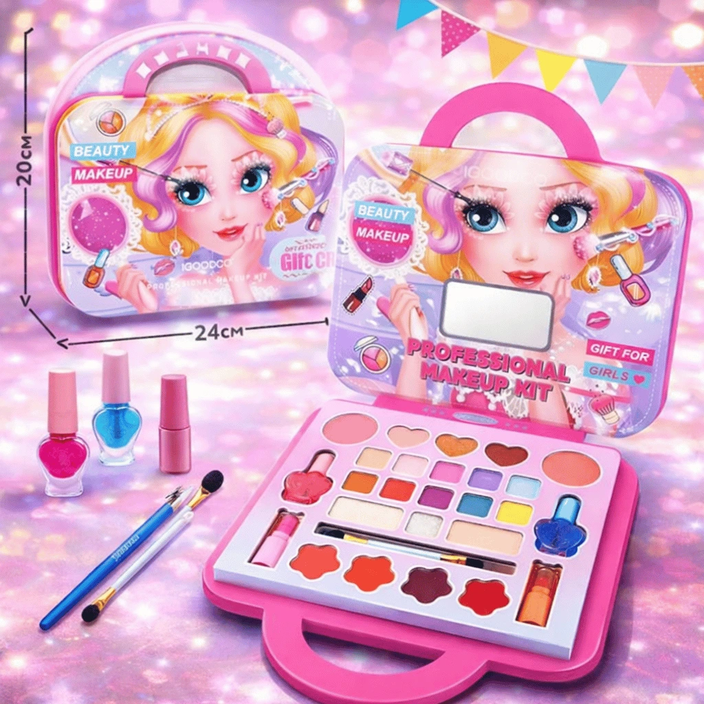 Kids Beauty Magic Makeup Set Fashion & Beauty Cosmetic Kit for Girls