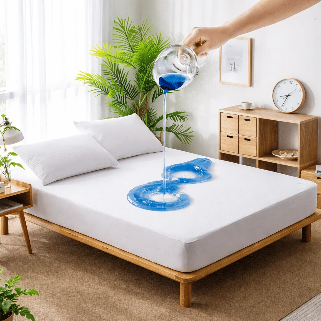 King Size Waterproof Mattress Cover | Breathable, Soft, Noiseless, And Dustproof