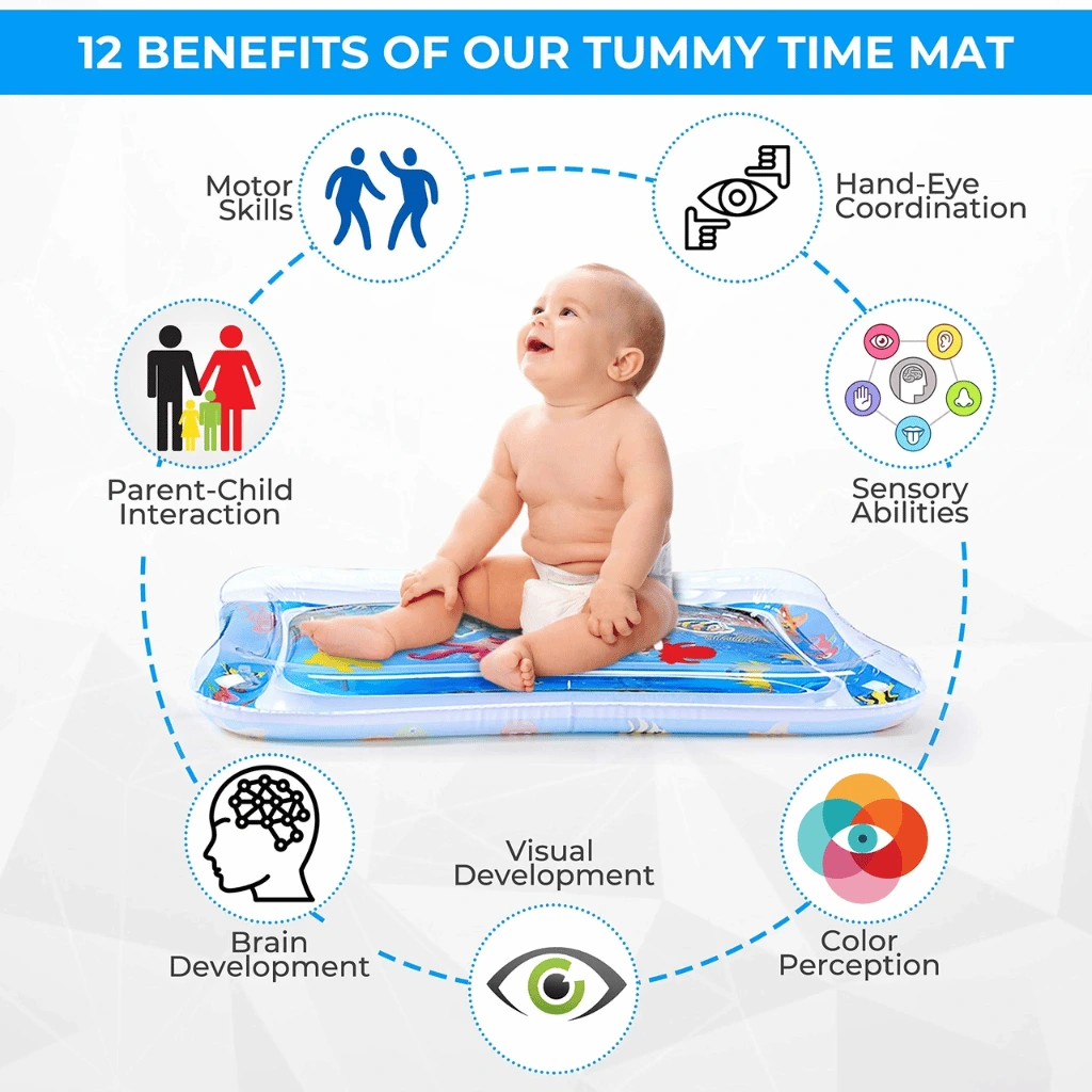 Inflatable Water Play Mat – Premium Baby Toy For Infants