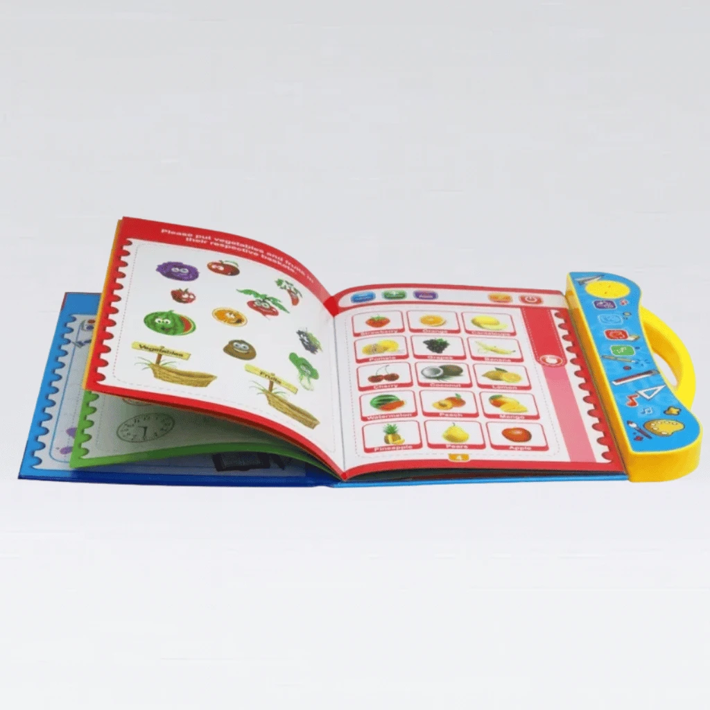 Intelligence Learning Book for Kids | Interactive Letters, Numbers & Sounds for Toddlers