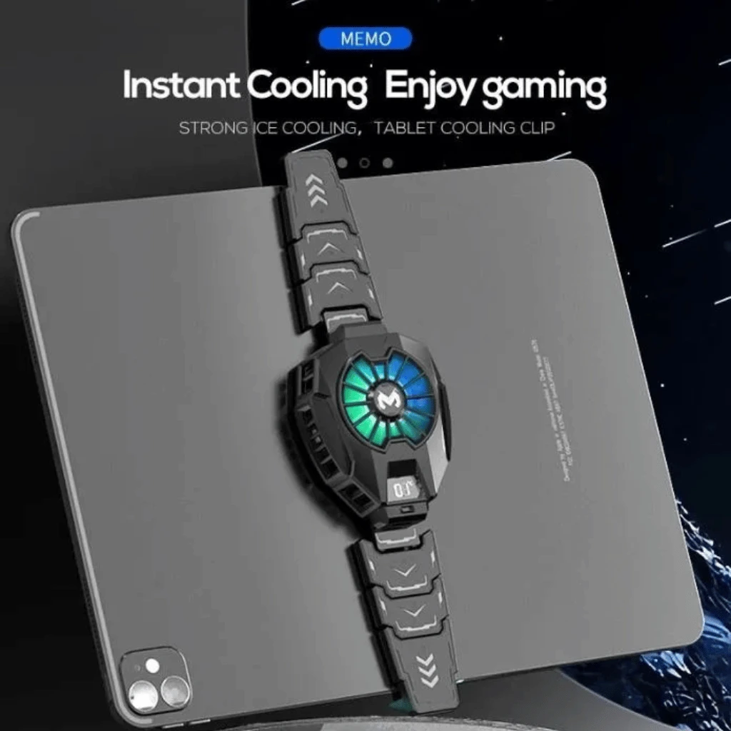 MEMO DL05 For Tablet Cooler Fan | Phone Radiator Mobile Cooling Fan RGB Game Cooler