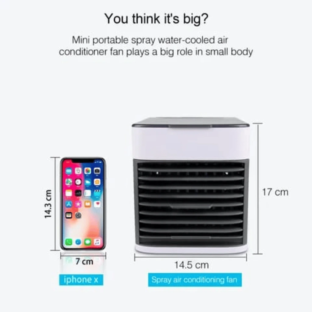 Mini Air Conditioning Cooling Fan Multifunction Usb New Household Portable Air Conditioner (Random Color)