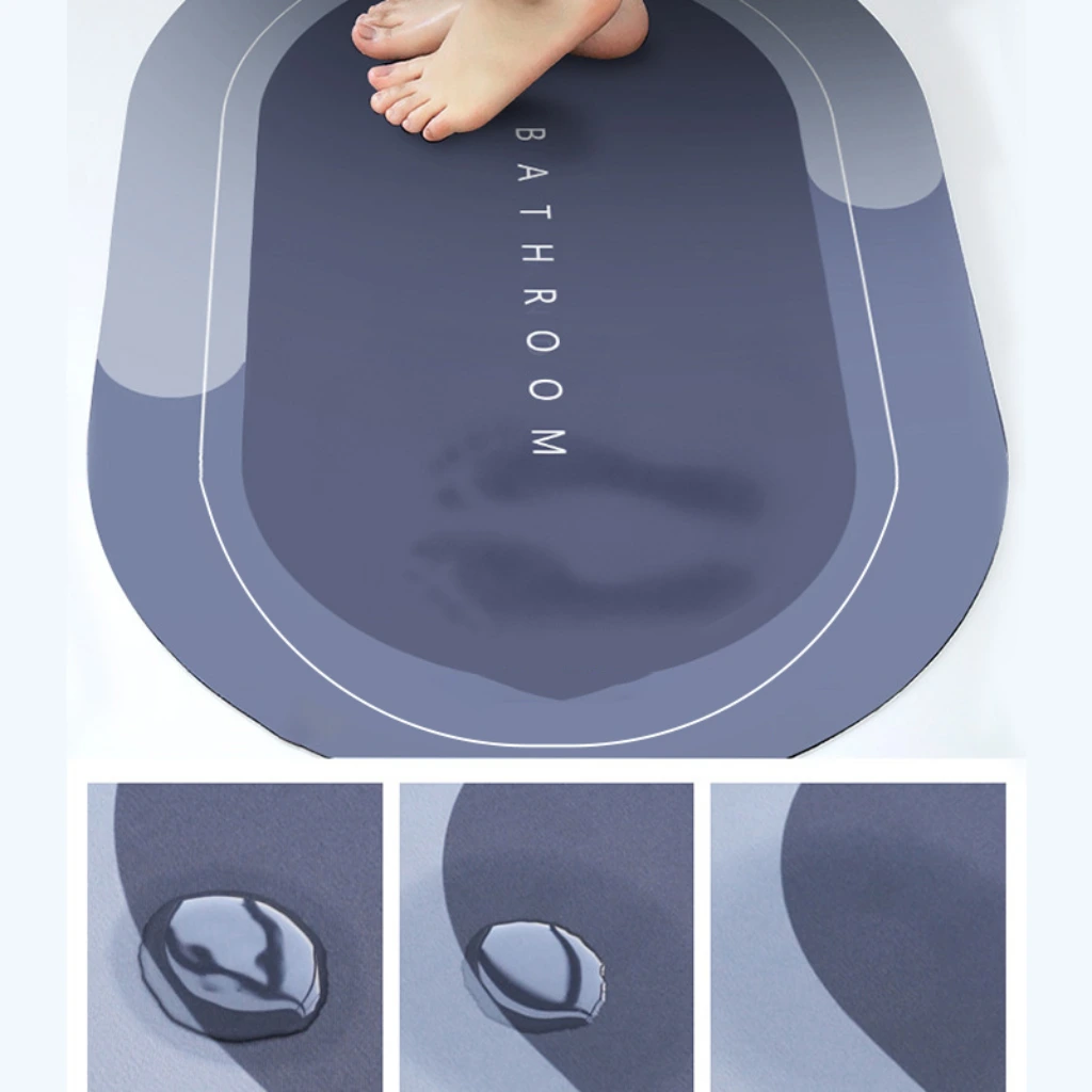 Modern Napa Skin Floor Mat (Only Round Shape) (Random Colors)