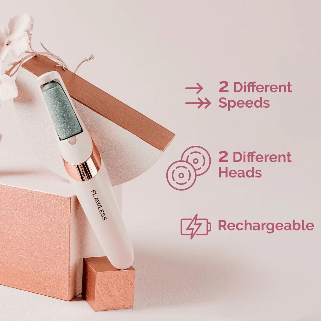 Rechargeable Electric Pedi Foot Filer Effective Callus Remover For Soft Smooth With Easy Use