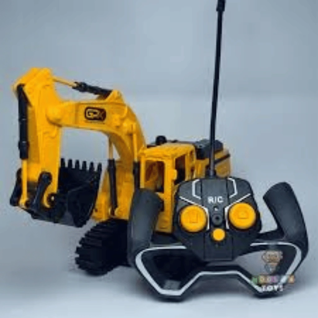 Remote Control Excavator Toy Kids Construction Vehicle RC Truck