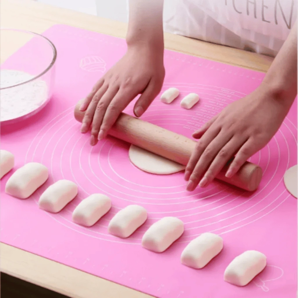 Roti Mat Baking Sheet (Large size 50x40cm) ( Random color)