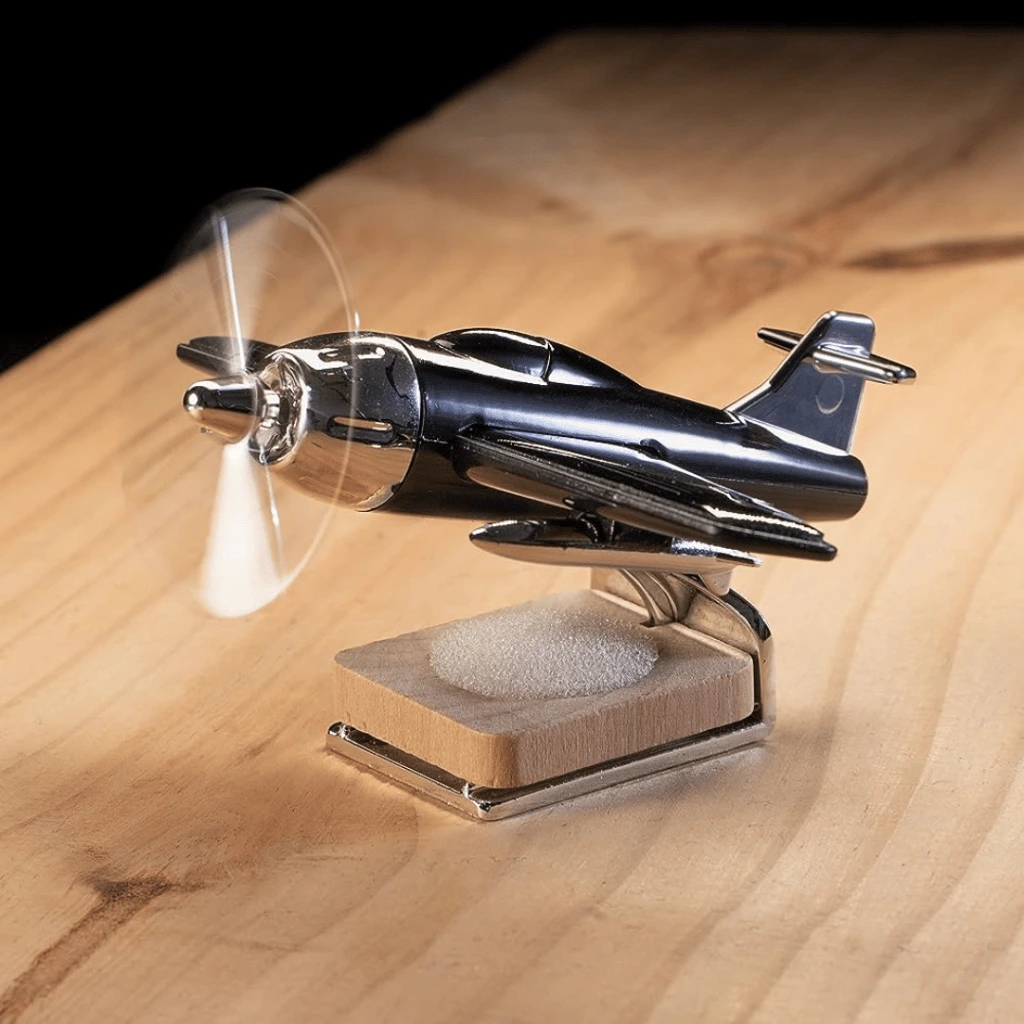 Solar Aircraft Airplane Car Dashboard Perfume Diffuser Car Air Freshener