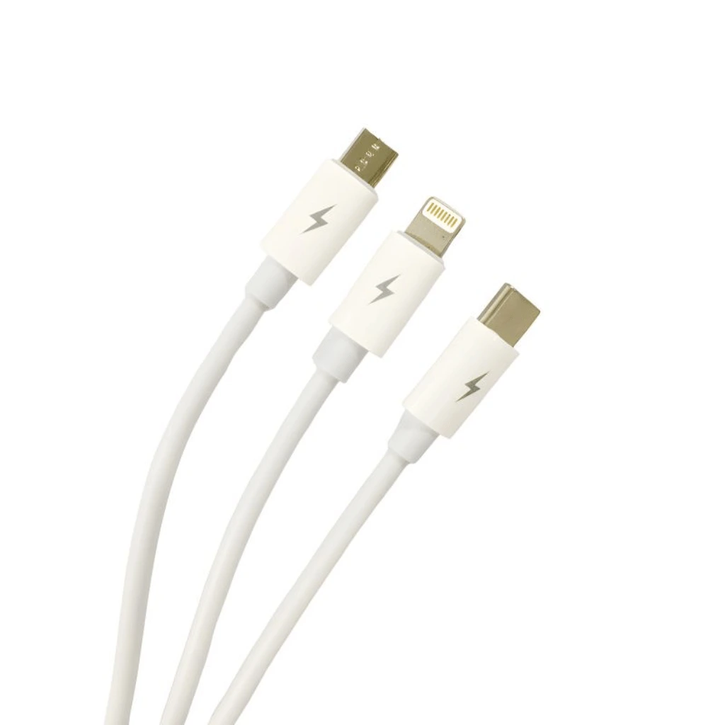 SOVO High Quality 3-in-1 Fast Charging Type-C Cable