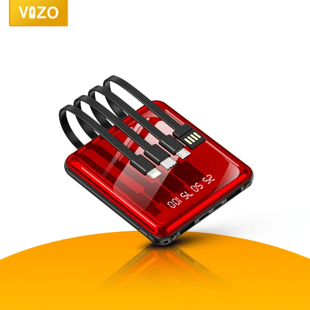 VPB16 – 10,000mAh Compact Power Bank Mobile Phone Power Bank (Random Color)