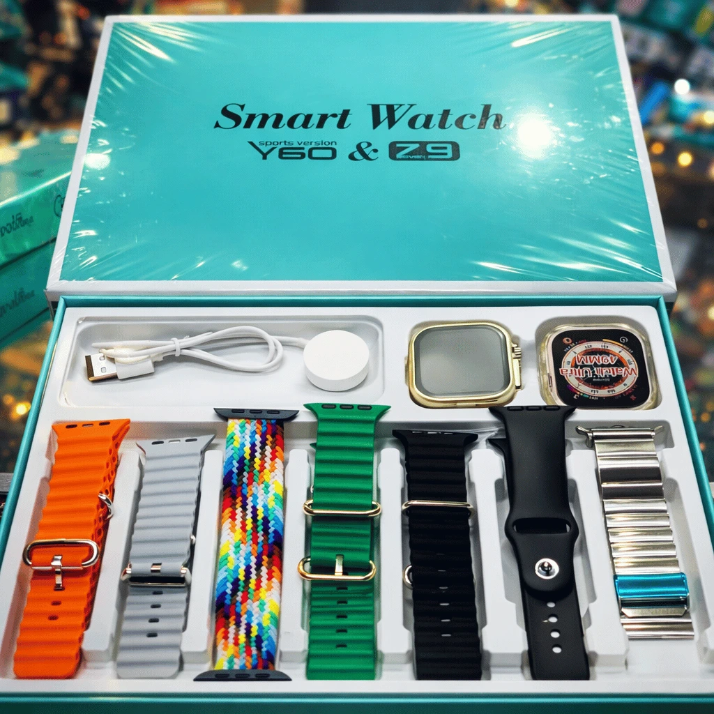 Y60 Ultra 7 IN 1 Smart Watch (Random color)